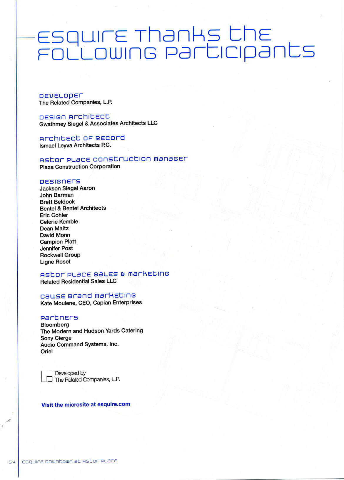 Down Time - Participants